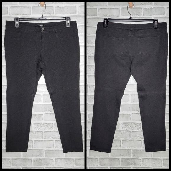 Mossimo Gray Stretch Extensible Skinny Pants, size 14 - Picture 1 of 5